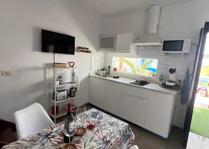 Romantico Con Piscina Privada Solo Ti アパート Punta Mujeres